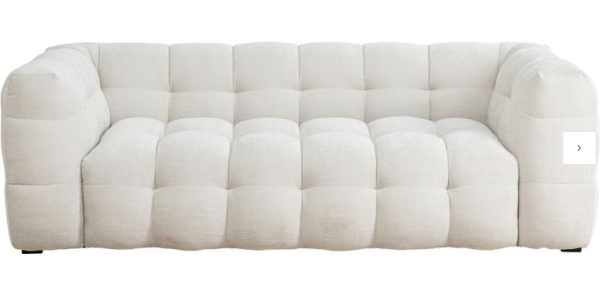Sofa 3-Sitzer Salamanca Creme 240cm