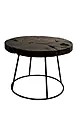 Zuiver Side Table Kraton Chocolate Black
