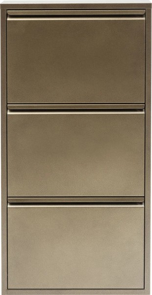 Schuhkipper Caruso 3-er Bronze