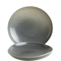 Hornfels Ripple Teller tief 19cm