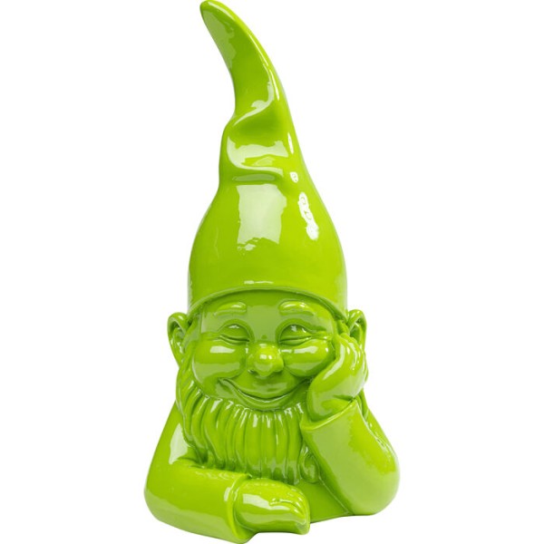Deko Figur Zwerg Grün 21cm