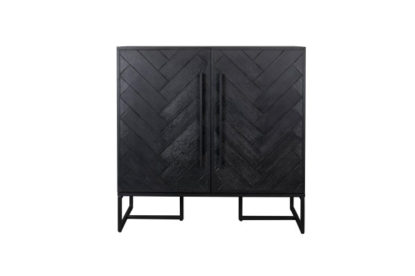 Dutchbone Weinschrank Class Schwarz